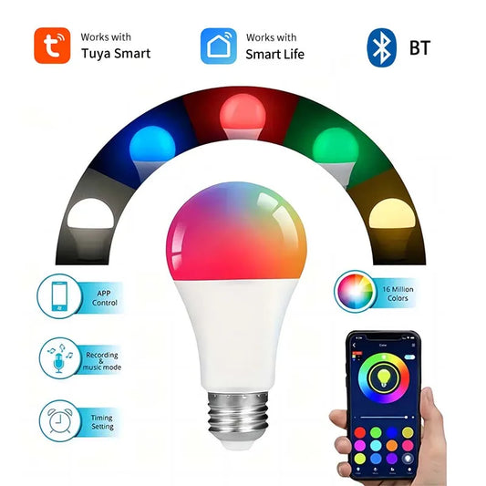 Smart LED light bulbs