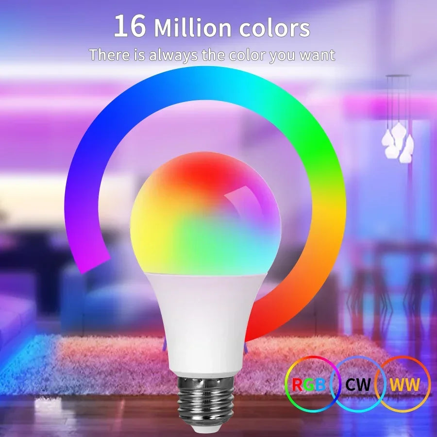 Smart LED light bulbs